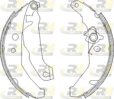 Roadhouse 4185.01 - Ganascia freno autozon.pro