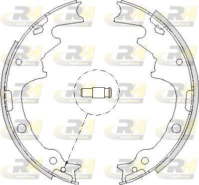 Roadhouse 4188.01 - Ganascia freno autozon.pro