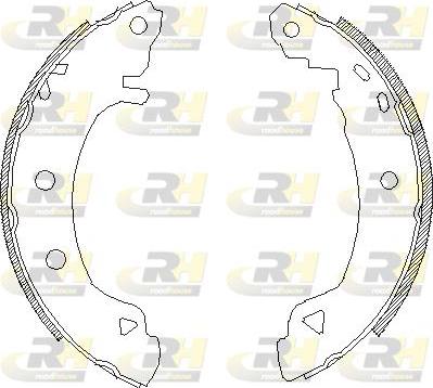 Roadhouse 4182.04 - Ganascia freno autozon.pro