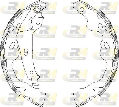 Roadhouse 4187.00 - Ganascia freno autozon.pro