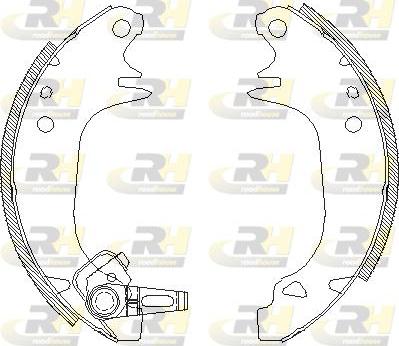 Roadhouse 4130.00 - Ganascia freno autozon.pro