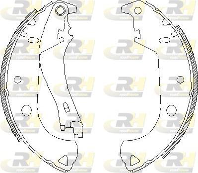 Roadhouse 4125.01 - Ganascia freno autozon.pro