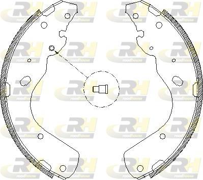 Roadhouse 4175.00 - Ganascia freno autozon.pro