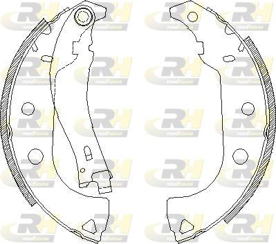 Roadhouse 4176.01 - Ganascia freno autozon.pro