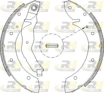 Roadhouse 4396.01 - Ganascia freno autozon.pro