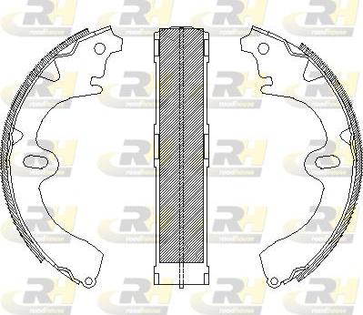 Roadhouse 4345.00 - Ganascia freno autozon.pro