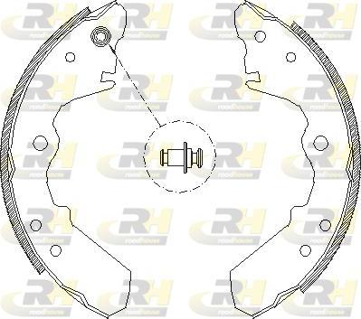 Roadhouse 4343.00 - Ganascia freno autozon.pro