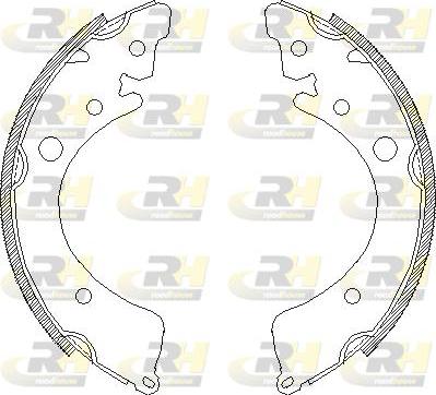 Roadhouse 4350.00 - Ganascia freno autozon.pro