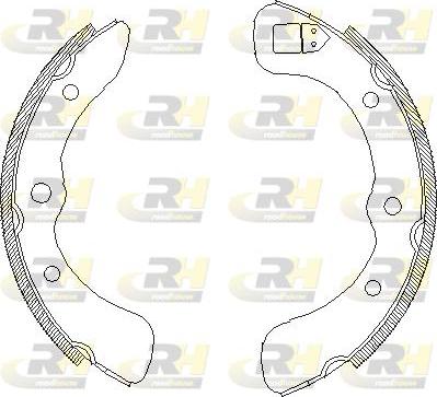 Roadhouse 4352.00 - Ganascia freno autozon.pro