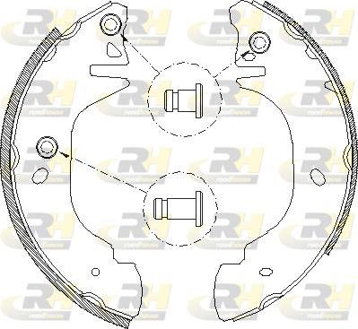 Roadhouse 4305.00 - Ganascia freno autozon.pro