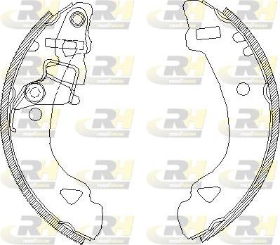 Roadhouse 4303.00 - Ganascia freno autozon.pro