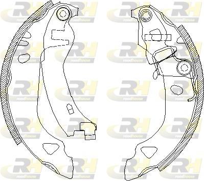 Roadhouse 4302.00 - Ganascia freno autozon.pro