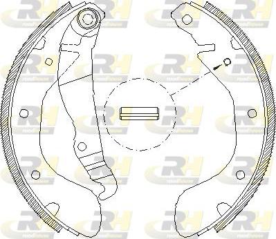 Roadhouse 4307.00 - Ganascia freno autozon.pro