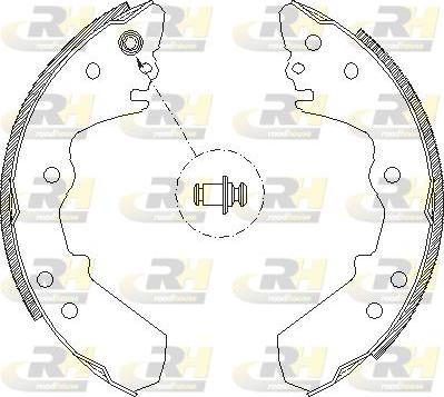 Roadhouse 4316.00 - Ganascia freno autozon.pro