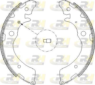 Roadhouse 4383.00 - Ganascia freno autozon.pro