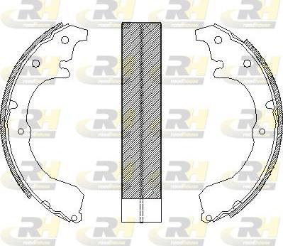 Roadhouse 4321.00 - Ganascia freno autozon.pro