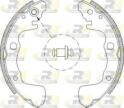 Roadhouse 4373.00 - Ganascia freno autozon.pro