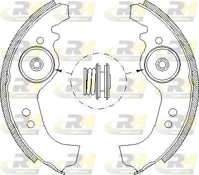 Roadhouse 4258.01 - Ganascia freno autozon.pro