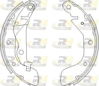 Roadhouse 4208.00 - Ganascia freno autozon.pro