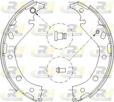 Roadhouse 4207.00 - Ganascia freno autozon.pro