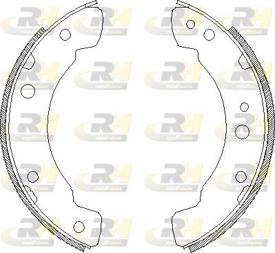 Roadhouse 4211.00 - Ganascia freno autozon.pro