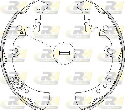 Roadhouse 4218.00 - Ganascia freno autozon.pro