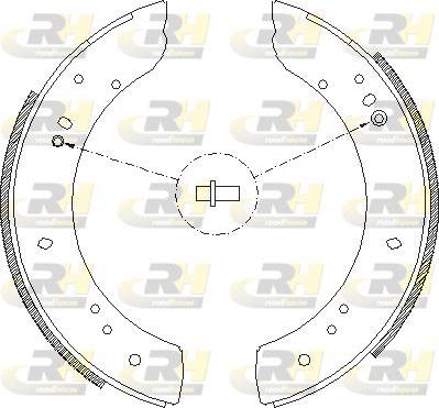 Roadhouse 4283.00 - Ganascia freno autozon.pro