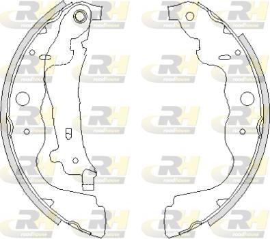 Roadhouse 4237.00 - Ganascia freno autozon.pro