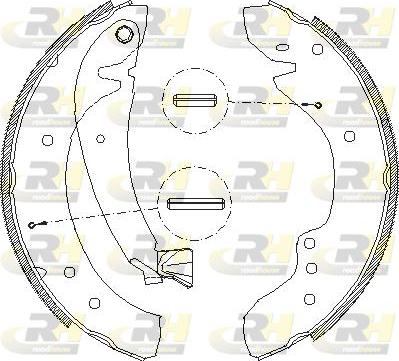 Roadhouse 4718.00 - Ganascia freno autozon.pro