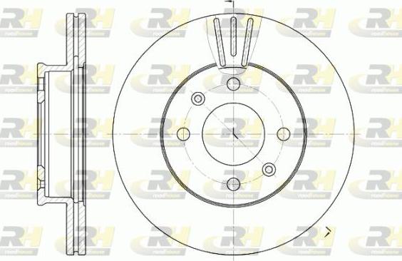 Roadhouse 6958.10 - Discofreno autozon.pro