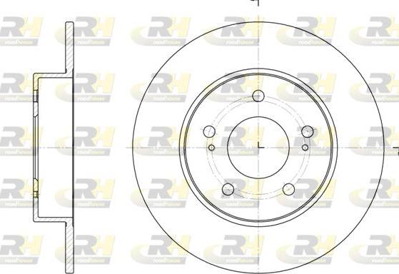 Roadhouse 6909.00 - Discofreno autozon.pro