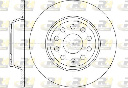 Roadhouse 6973.00 - Discofreno autozon.pro