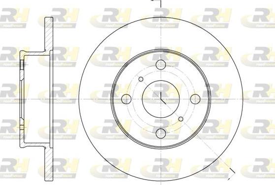 Roadhouse 6401.00 - Discofreno autozon.pro