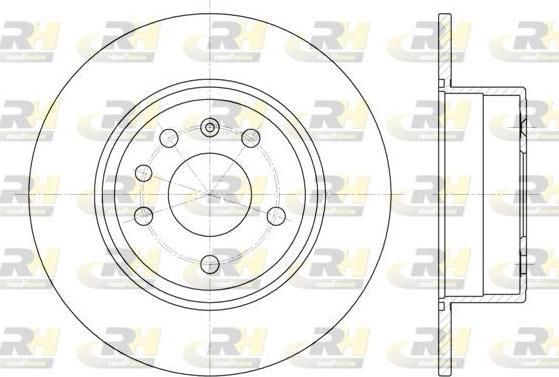 Roadhouse 6487.00 - Discofreno autozon.pro