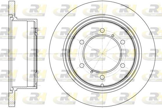 Roadhouse 6552.00 - Discofreno autozon.pro