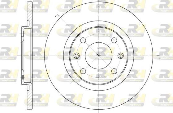 Roadhouse 6536.00 - Discofreno autozon.pro