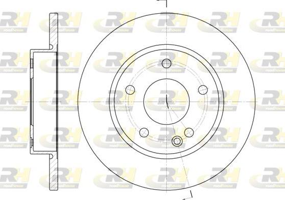 Roadhouse 6526.00 - Discofreno autozon.pro