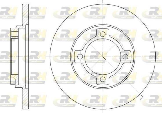 Roadhouse 6522.00 - Discofreno autozon.pro