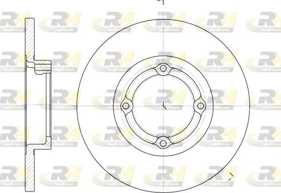 Roadhouse 6606.00 - Discofreno autozon.pro