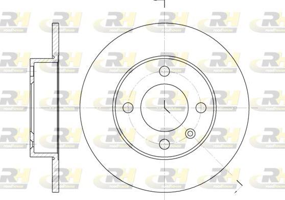 Roadhouse 6616.00 - Discofreno autozon.pro