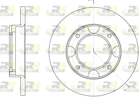 Roadhouse 6039.00 - Discofreno autozon.pro