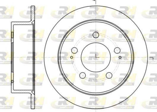 Roadhouse 61414.00 - Discofreno autozon.pro