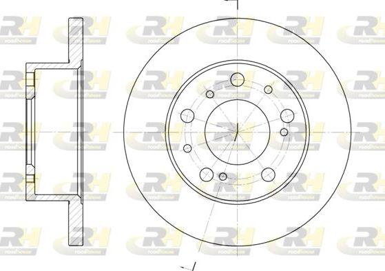 Roadhouse 6169.00 - Discofreno autozon.pro