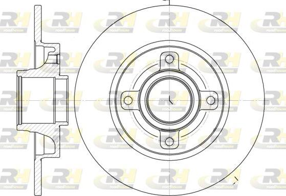 Roadhouse 61014.00 - Discofreno autozon.pro