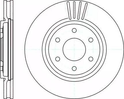 Alpha Brakes HTP-NS-090 - Discofreno autozon.pro