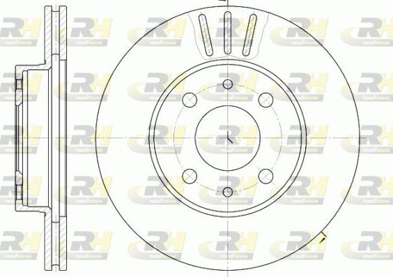 Roadhouse 6107.10 - Discofreno autozon.pro