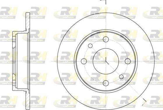 Roadhouse 6110.00 - Discofreno autozon.pro