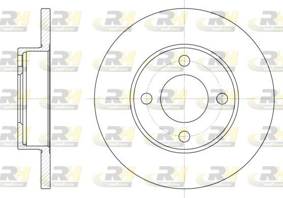 Roadhouse 6181.00 - Discofreno autozon.pro