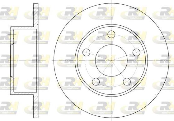 Roadhouse 6121.00 - Discofreno autozon.pro