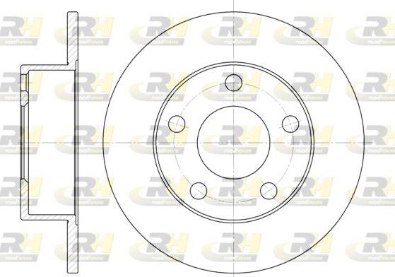 Roadhouse 6803.00 - Discofreno autozon.pro